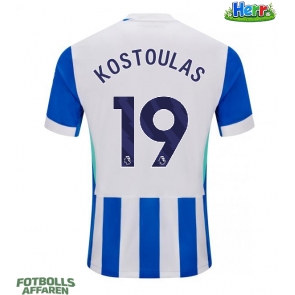 Brighton Charalampos Kostoulas #19 Hemmatröja 2025-26 Kortärmad